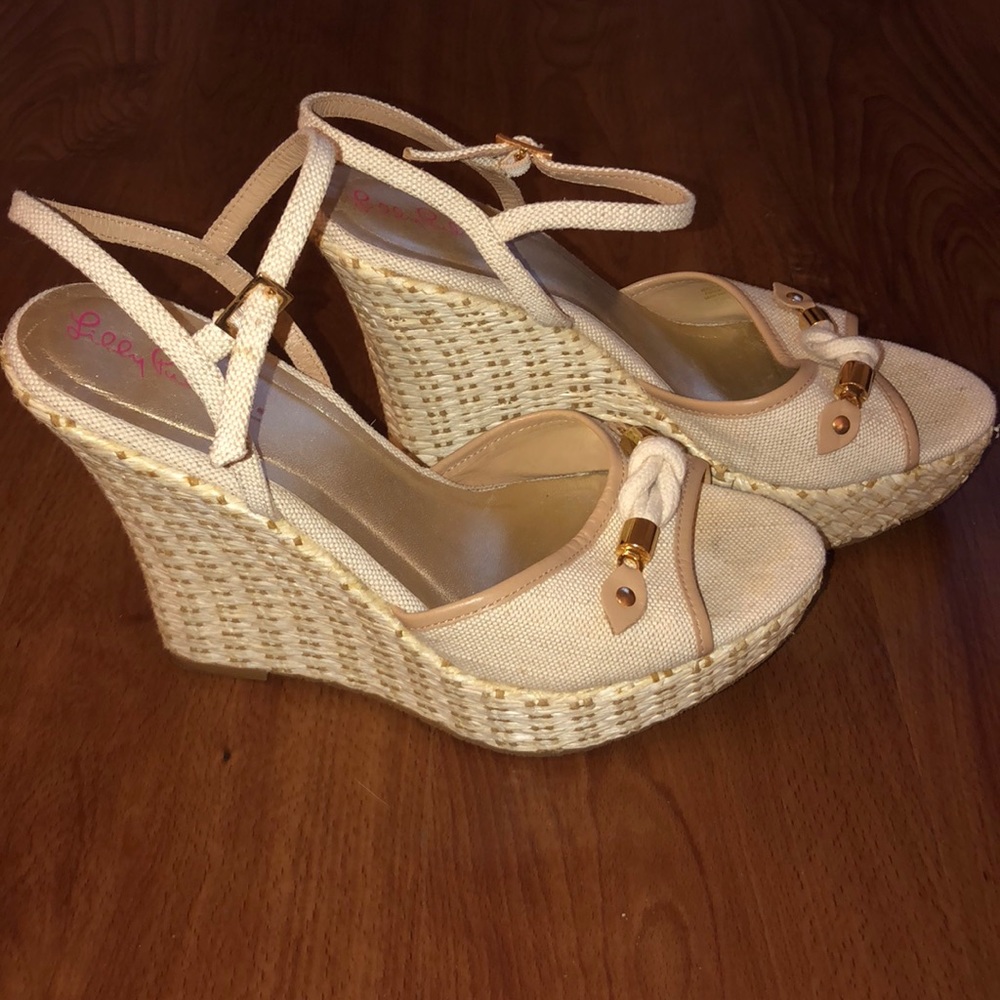 Lily Pulitzer Knot Wedges
